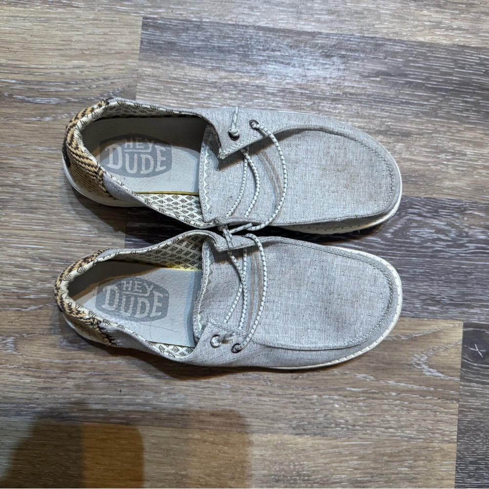 Hey Dude Women's Tan Slip-On Loafers